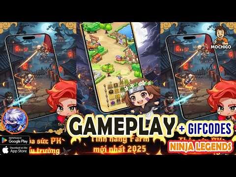 Ninja Legends Gameplay | 🎁6 Giftcodes & How to Redeem Codes - Android / IOS