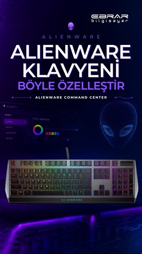 Alienware Klavye RGB Ayarları Nasıl Değiştirilir? | Command Center