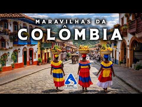 Maravilhas da Colômbia | Os Lugares mais Incríveis da Colômbia | 4K Guia de Viagem