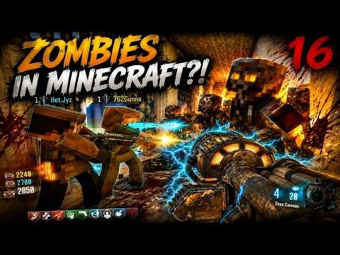Minecraft In BO3 (Black Ops 3 Zombies)