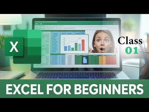 🔥MS Excel Tutorial for Beginners | Basic to Advanced Introduction to MS EXCEL #excel