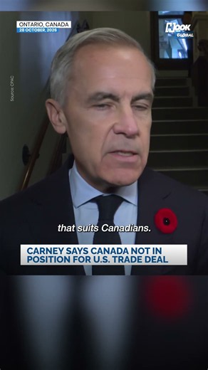 Mark Carney Says Canada Not in 'Position Right Now' to Agree to U.S. Trade Deal