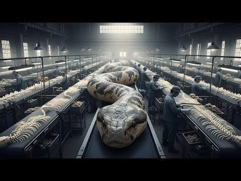Inside the Modern Snake Skeleton Factory: From Raw Bones to Medicine Capsules
