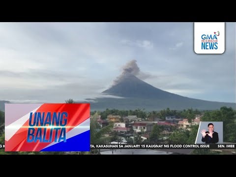 PHIVOLCS – Bulkang Mayon, nagkakaroon ng pyroclastic density currents o... | Unang Balita
