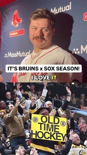 Payton Tolle + Big Time Bruins Fan | #shorts #mlb #nhl #redsox #bruins