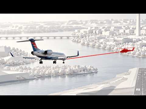 Plane Crash with Black Hawk Helicopter Explained (3D Reconstruction)