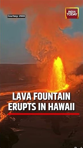 Hawaii’s Kilauea Volcano Erupts with Towering Lava Jets #lava #hawaii #volcano