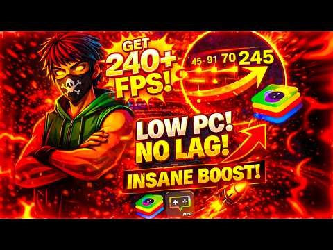 Bluestacks 5 Lag Fix 2026 |🔥 Best Settings For Low End PC Free Fire | Pc Full Optimization For Fps