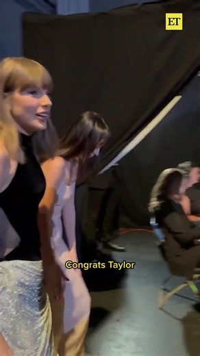 Taylor Swift Heads Backstage with Dakota Johnson at the #VMAs