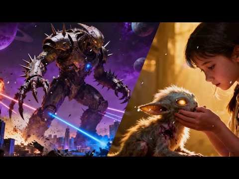 😳 She Fed the Dying Alien Predator — And It Changed Everything 🌌🔥