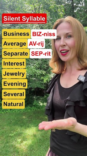 3 Syllable Words That Sound like 2! #pronunciation #english