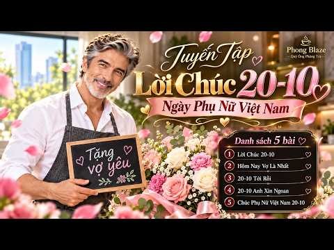 TUYỂN TẬP LỜI CHÚC 20-10 ❤️ 5 CA KHÚC 20/10 HAY & Ý NGHĨA 💐 Mừng Phụ Nữ Việt Nam 2026 | Phong Blaze