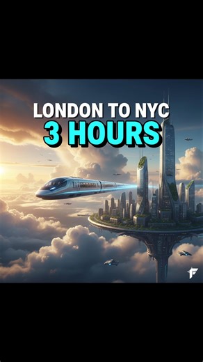 Traveling in 2050 🚅💨 #future #technology #ai