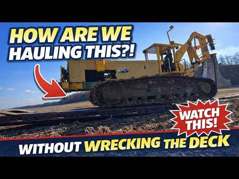 Will This Destroy Our Lowboy?! Moving Bigfoot!