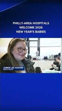 Hospitals welcome first babies of 2026 across the Philadelphia region