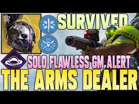 VOID Titan Helm of Saint-14 Build | Solo Flawless GM The Arms Dealer | Destiny 2