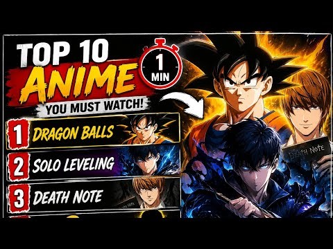 Best Anime Ranking 2026 | Top 10 Must Watch Anime