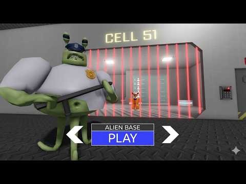 EPIC ALIEN ESCAPE! SCARY SPACE PRISON OBBY 👽🚀
