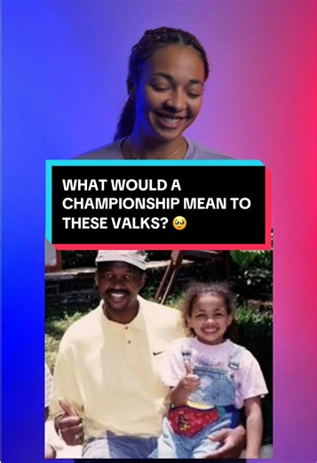 Before they were @Valkyries, they were little girls with big dreams 💜 Hear what competing for a championship would mean to their younger selves. #WNBASeason30 | #2026WNBAFinals #valkyries #wnba #finals