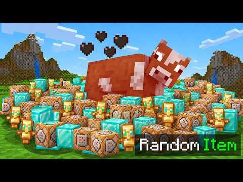 Minecraft, But Drops Are Random...!