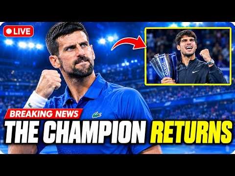 LATEST ATP RANKINGS SHOCK! Djokovic STRIKES HISTORY in China | Alcaraz Triumphs Tokyo 2026