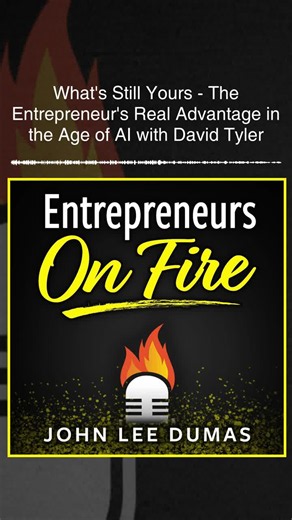 #entrepreneursonfire #theaiwar #ai #entrepreneurship | David Tyler