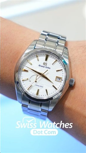 Grand Seiko Heritage Spring Drive 40MM Titanium - Gold Accent Dial.Not affiliated with Grand Seiko.