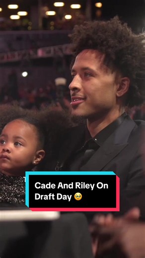 Cade Cunningham Draft Day: Dad Cade & Daughter Riley Moments