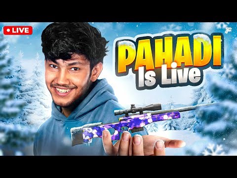 PAHADI GAMER IS LIVE! SCRIMS+RANK MATCHES