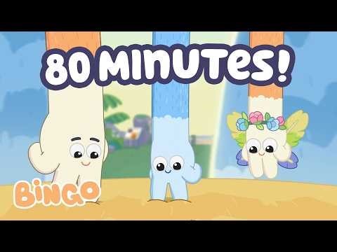 Exploring the Blue Mountain!🧡⛰️ | Bingo - Official Channel