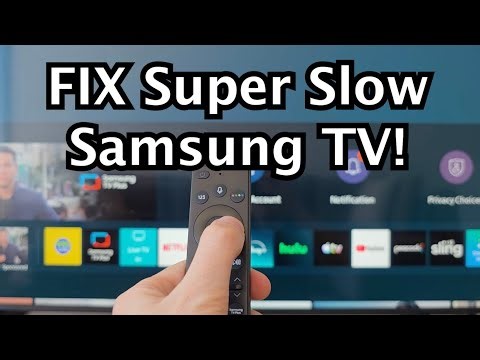 Samsung Smart TV is SO SLOW! How to Speed Up!