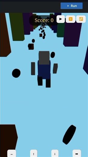 Subway Surfers Clone on Mobile 📱 | Built with HTML CSS JavaScript#shorts