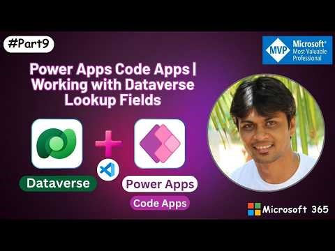 Power Apps Code Apps Tutorial | Working with Dataverse Lookup Fields