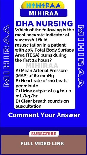 DHA Q&A 6 | MIHIRAA #DHA #NURSING #NURSE #MIHIRAA #MOH #prometricexam
