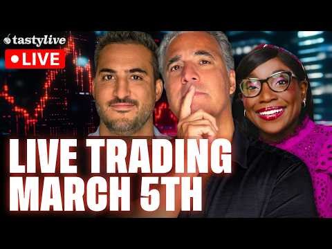 March 6th, 2026 LIVE Stocks, Options & Futures Trading with Pros!(Market Open, Last Call & More)