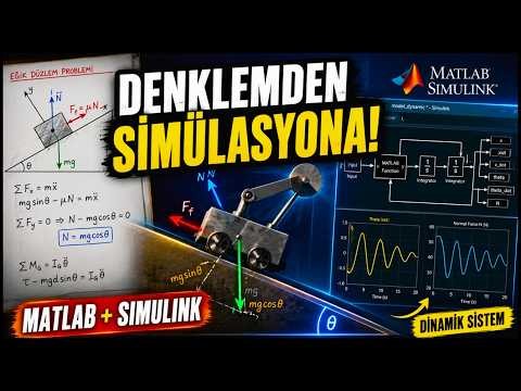 Dinamik Sistemlerin Analizi ve Simülasyonu ⚙️ MATLAB/Simulink ile Adım Adım #mühendislik #makina