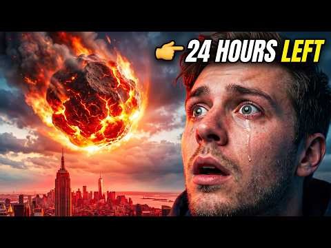 24 Hours Left Before Asteroid Hits Earth… What Happens Next#AsteroidImpact #LastDayOnEarth #usa