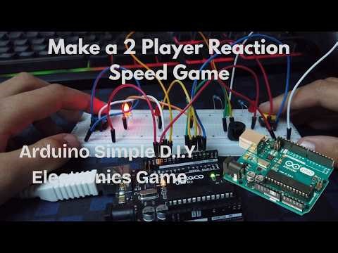 How to make a D.I.Y Arduino 2 Player Reaction Speed Game | Easy to make and Cheap to make