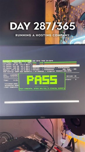 Day 287 - The OG EPYC. Sold. 💸 #homelab #server #amd #epyc #ram #ubuntu