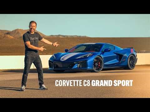 NEW Corvette C8 Grand Sport OFFICIALLY Revealed - LS6 V8 Sound, Widebody & Details