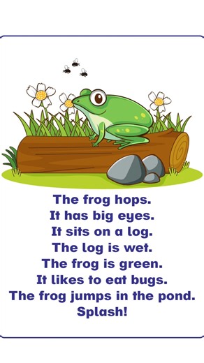 The frog story for kids | #shortvideo