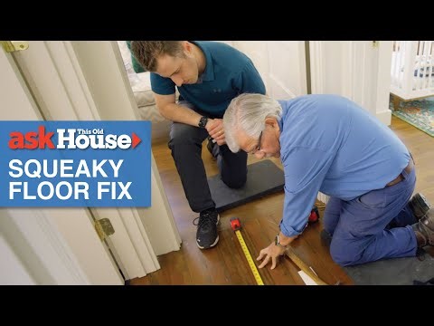 DIY Fix for a Squeaky Floor | Ask This Old House