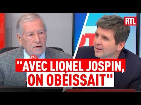 Décès de Lionel Jospin : l'hommage d'Alain Duhamel sur RTL