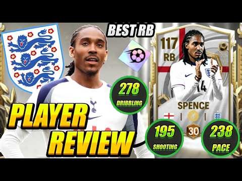 SPEED DEFENDER UNLEASHED! ⚡🔥 112 England Nation’s Story Spence Player Review! BEST RB – FC Mobile 26