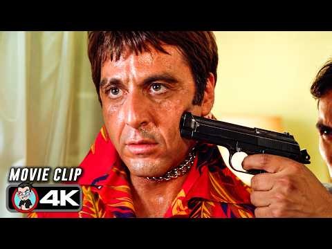 Scarface’s Infamous Chainsaw Scene | Tony Montana’s Nightmare Begins (4K)