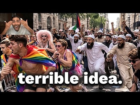 Gay Parade in Paris Doesn't Go As Planned!