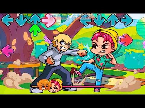 FNF ALL KPop Demon Hunters vs NEW all 67 KID and 61 meme Sings Bluey Can Can