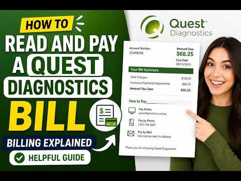 How to Read and Pay a Quest Diagnostics Bill - Billing Explained - Helpful Guide