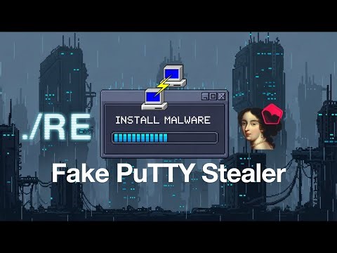 Fake PuTTY Installer Malware Analysis with IDA Pro