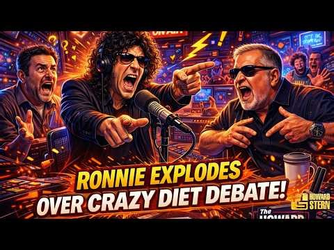 Howard Stern Crew LOSES IT Over Ronnie Audition & Crazy Diet Debate 😳 | The Howard Stern Show